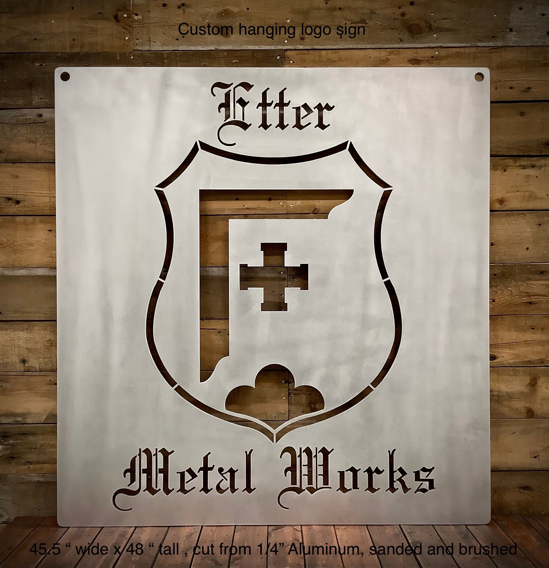 Custom Company, Organization logo signs