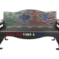 Military Benches w/ colors