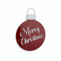 Merry Christmas bulbs