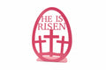 He is risen easter egg