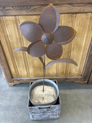 Painted Yard Flower