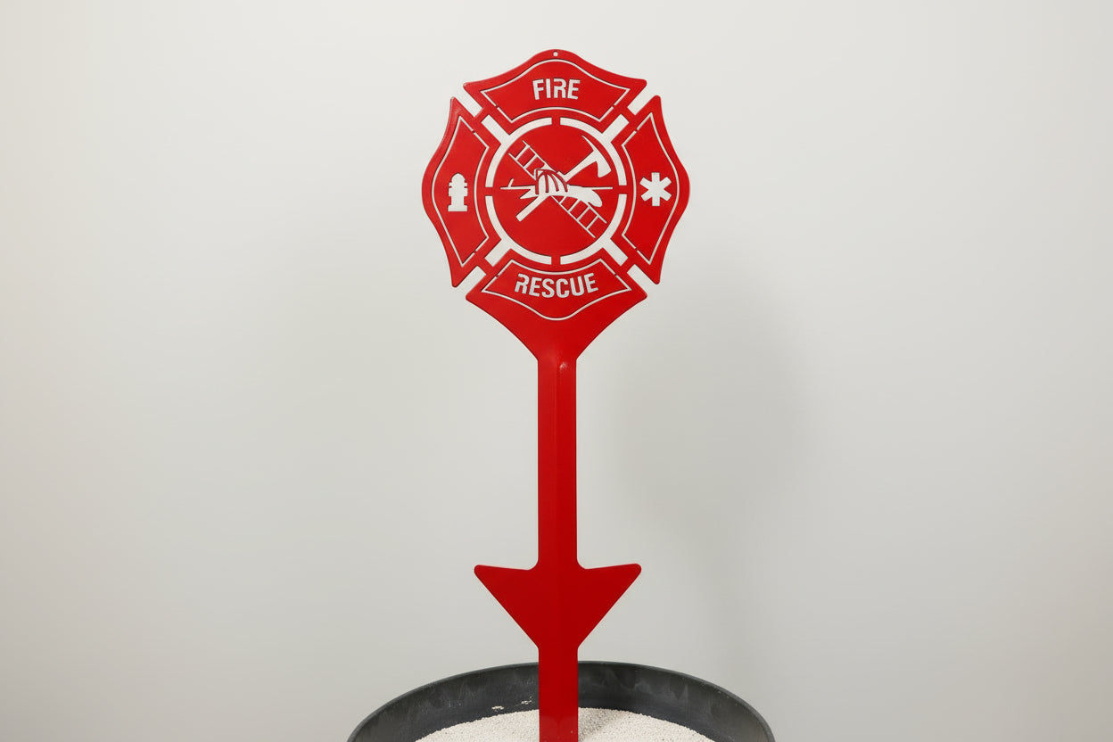Fire department stakes