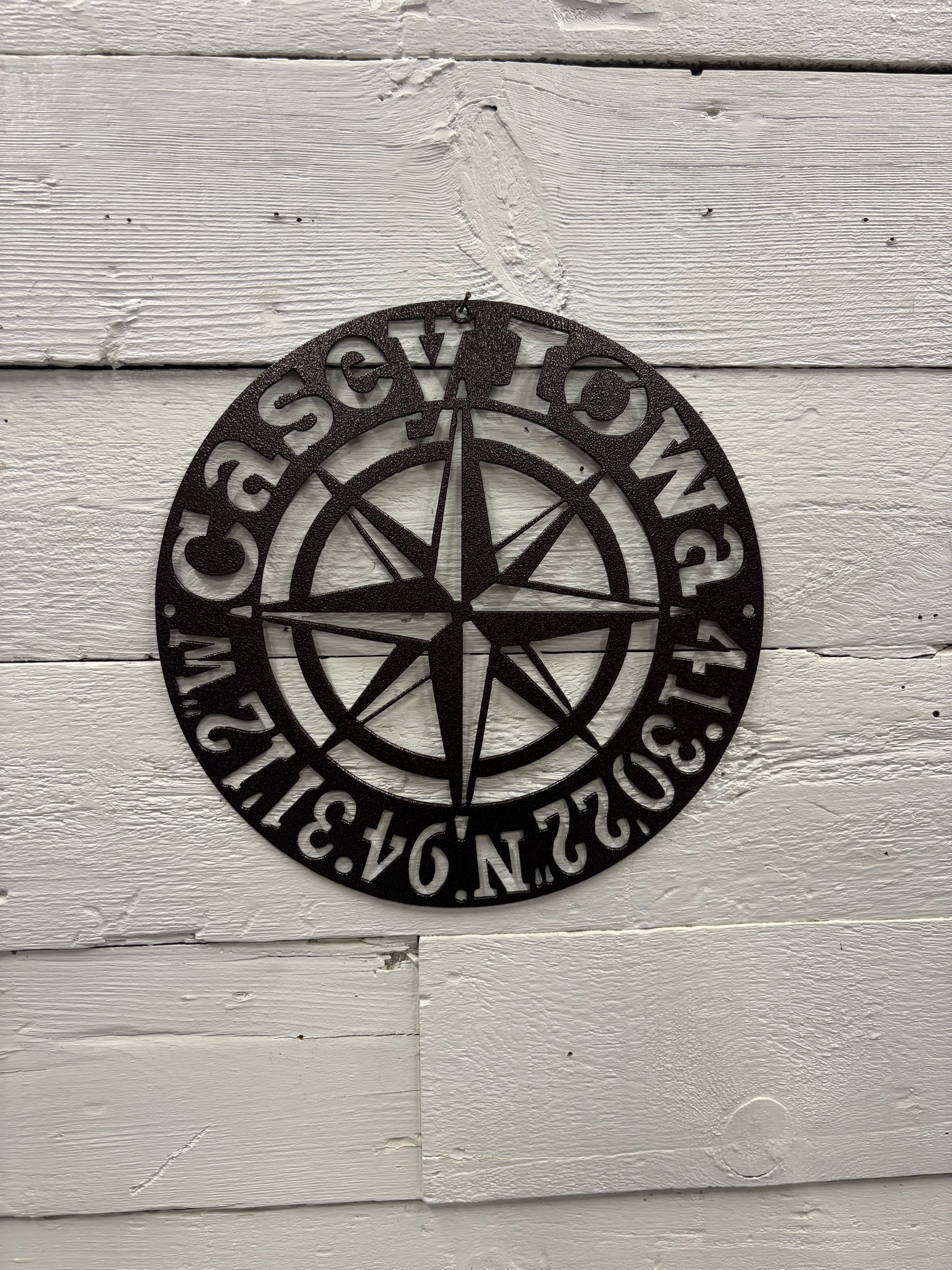 Coordinates plaque-K4