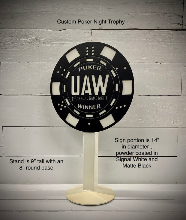 Custom trophies / award plaques