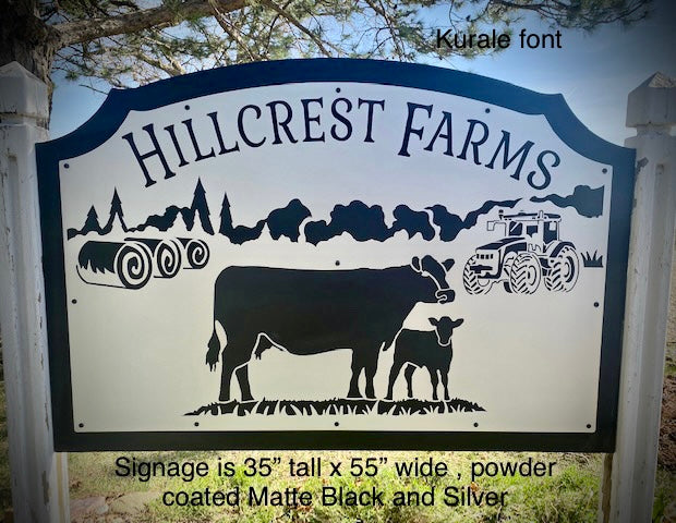 Custom Farm / Estate / Home signs