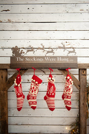 Stockings were hung