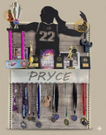 Custom trophy shelf