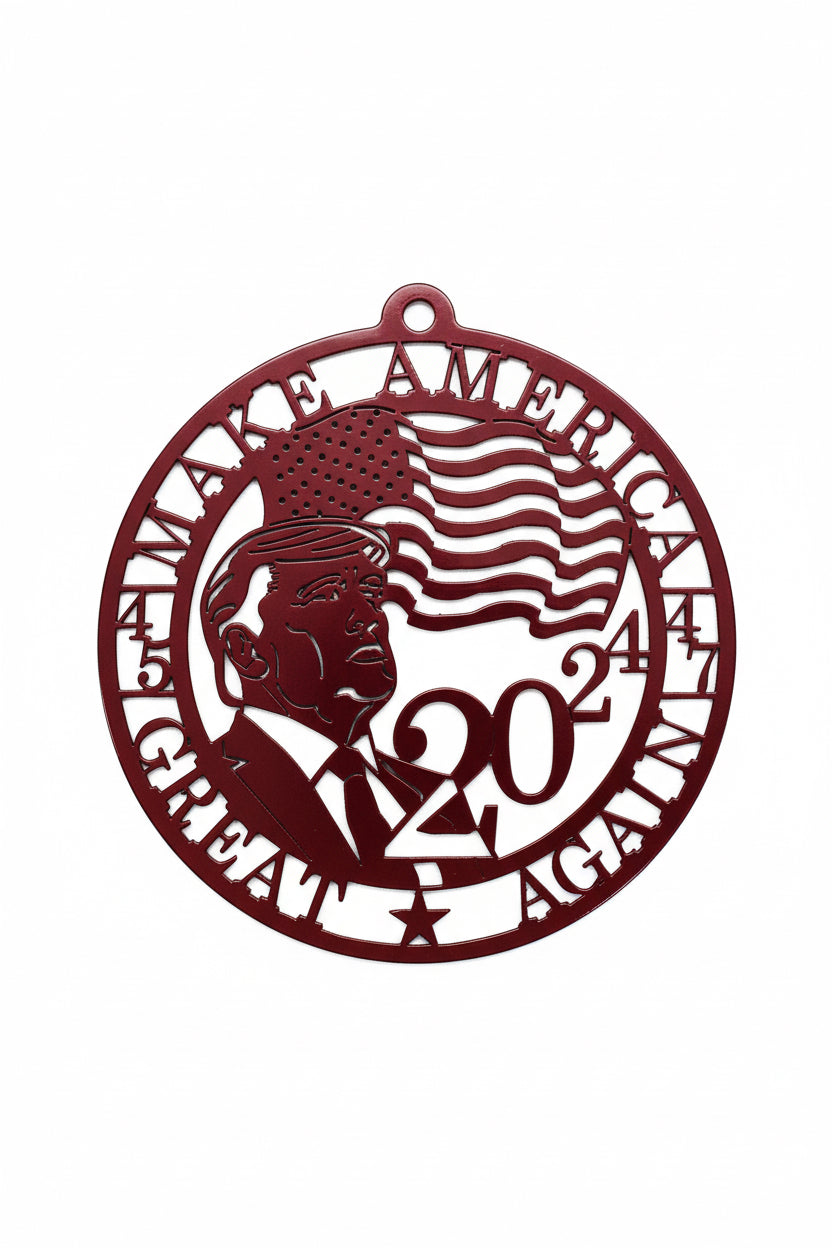 TRUMP Portrait Medallion/ rally amulet