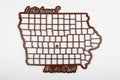 Iowa Map (Is this Heaven?)