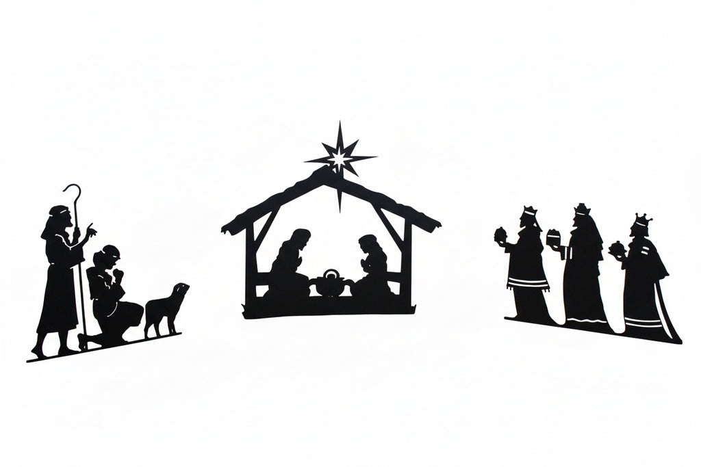 Nativity Outdoor Set