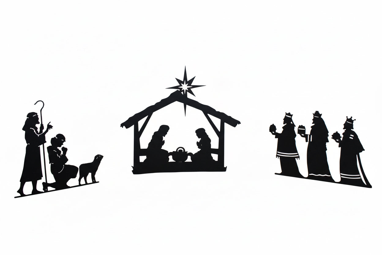 Nativity Outdoor Set