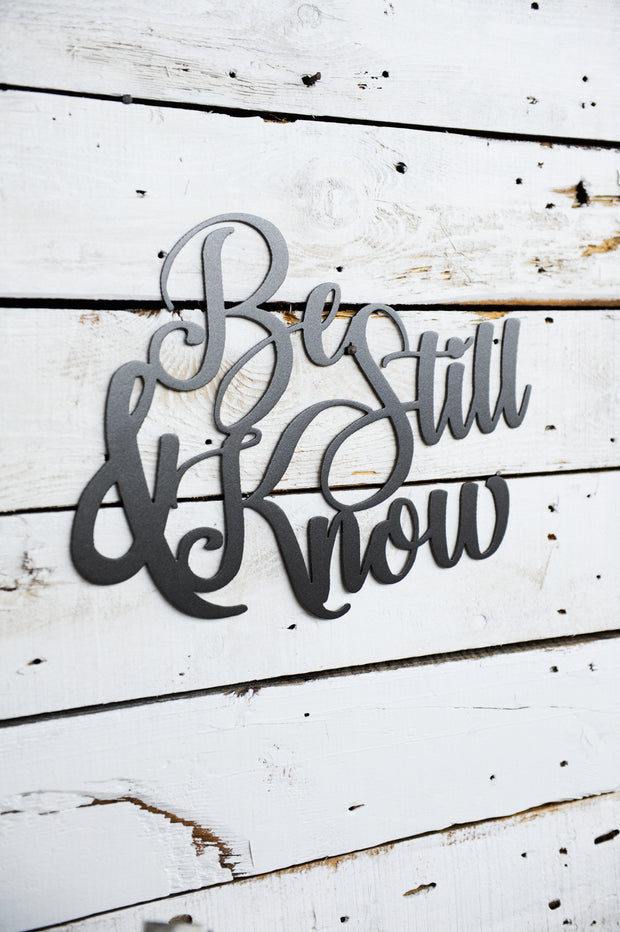 Be Still & know-O5