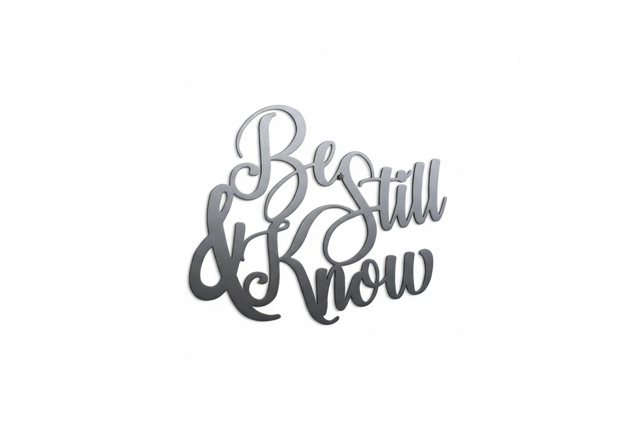 Be Still & know-O5