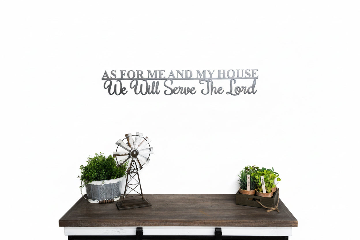 As For Me And My House-J10