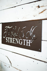The Lord Is My Strength- J6