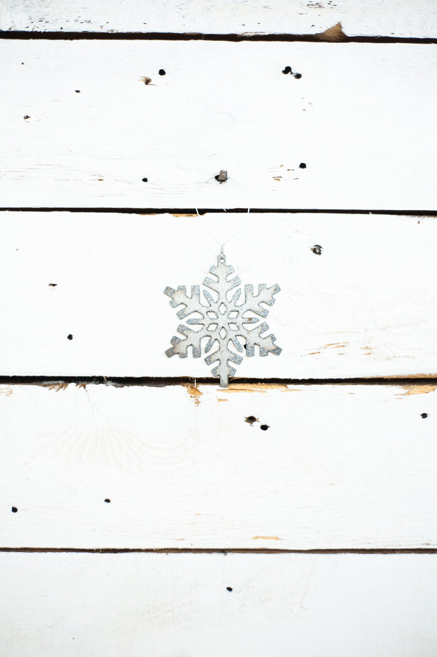 Ornament Snowflake 2D flat