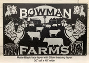Custom Farm / Estate / Home signs