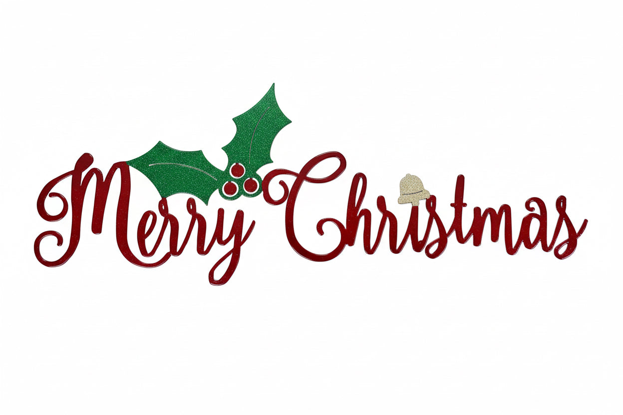 Merry Christmas with Holly