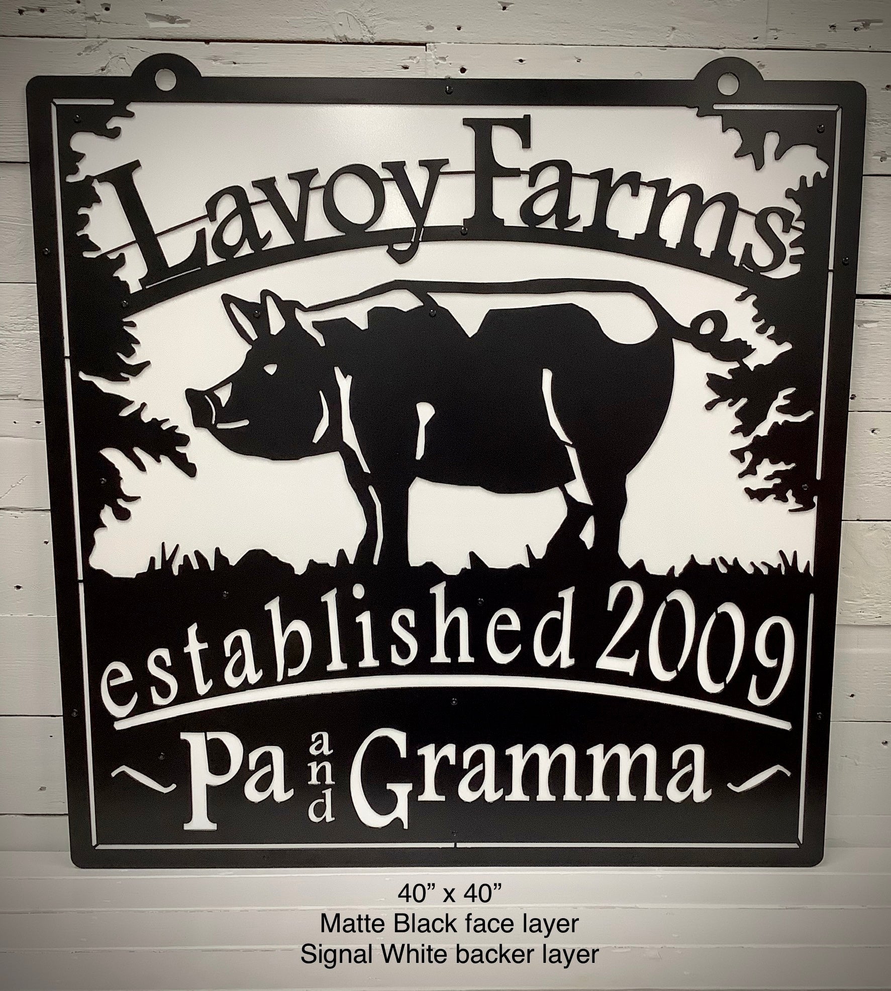 Custom Farm / Estate / Home signs
