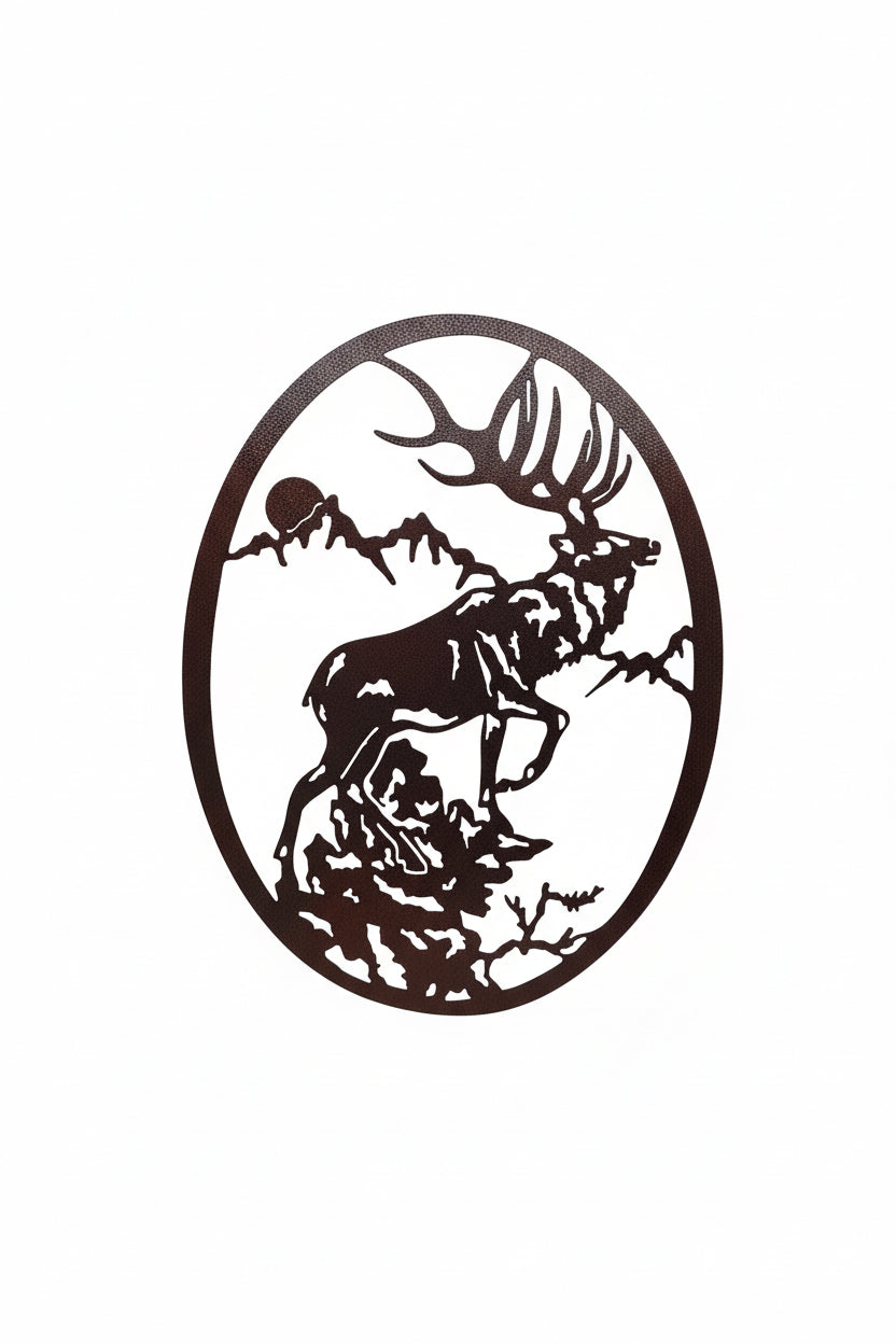Elk on High Oval