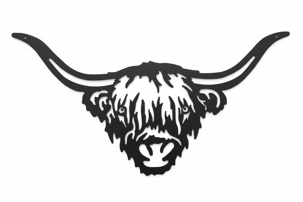 Highland cow wall decor- L12