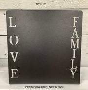 Love Family picture frame- N4