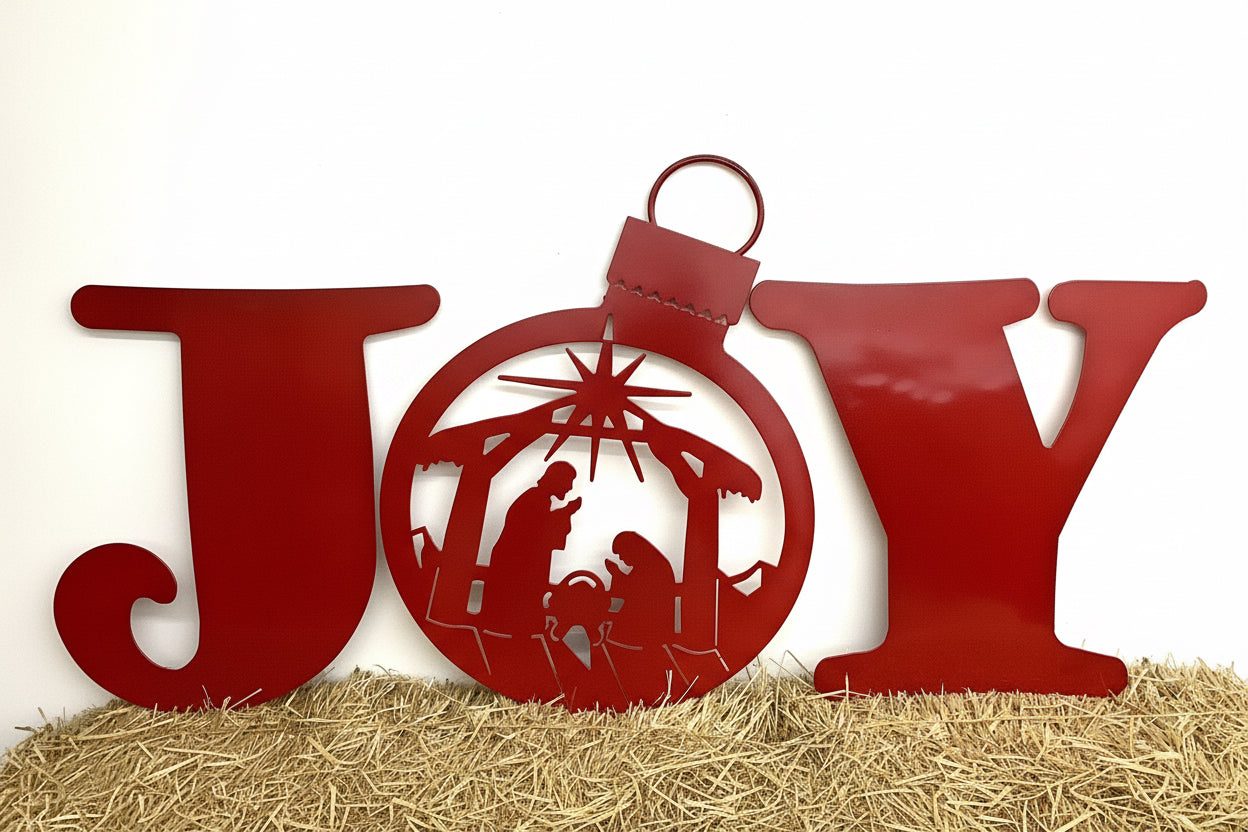 Joy - 3 Piece Yard Decor