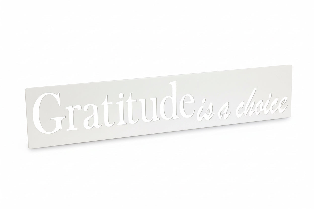 Gratitude is a Choice