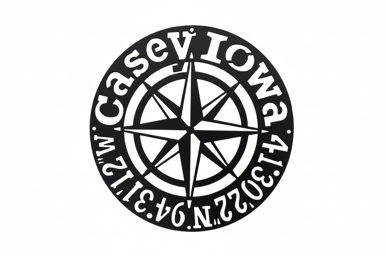 Coordinates plaque-K4