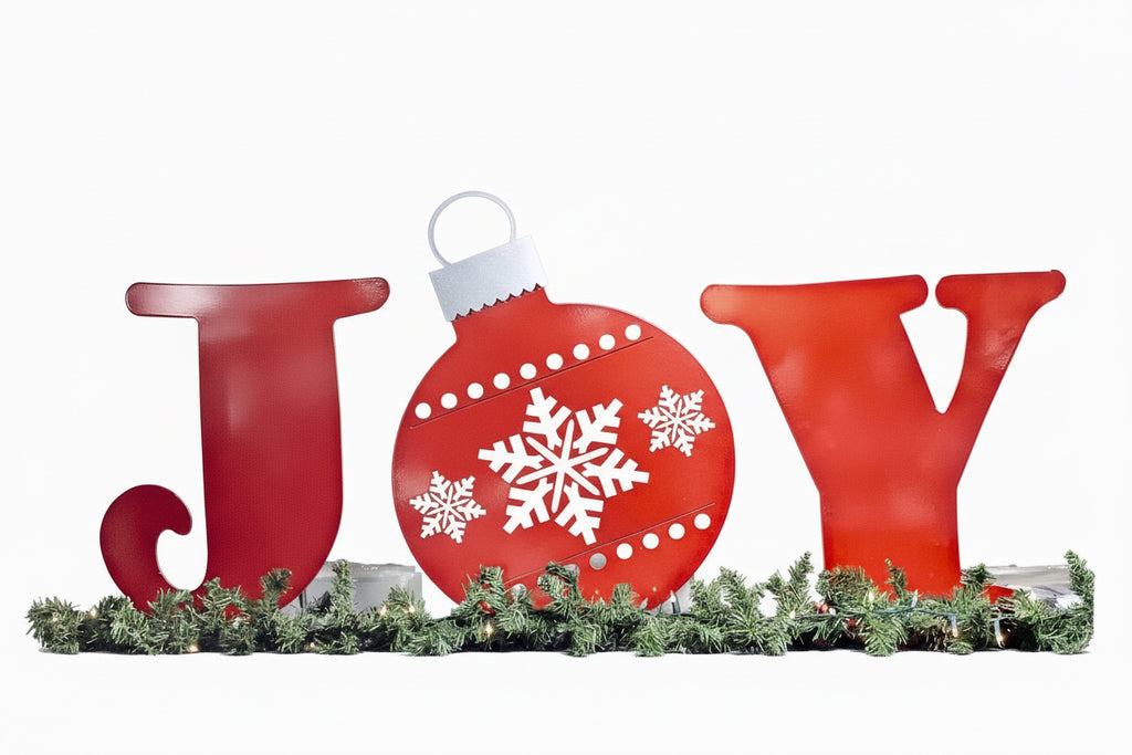 Joy - 3 Piece Yard Decor
