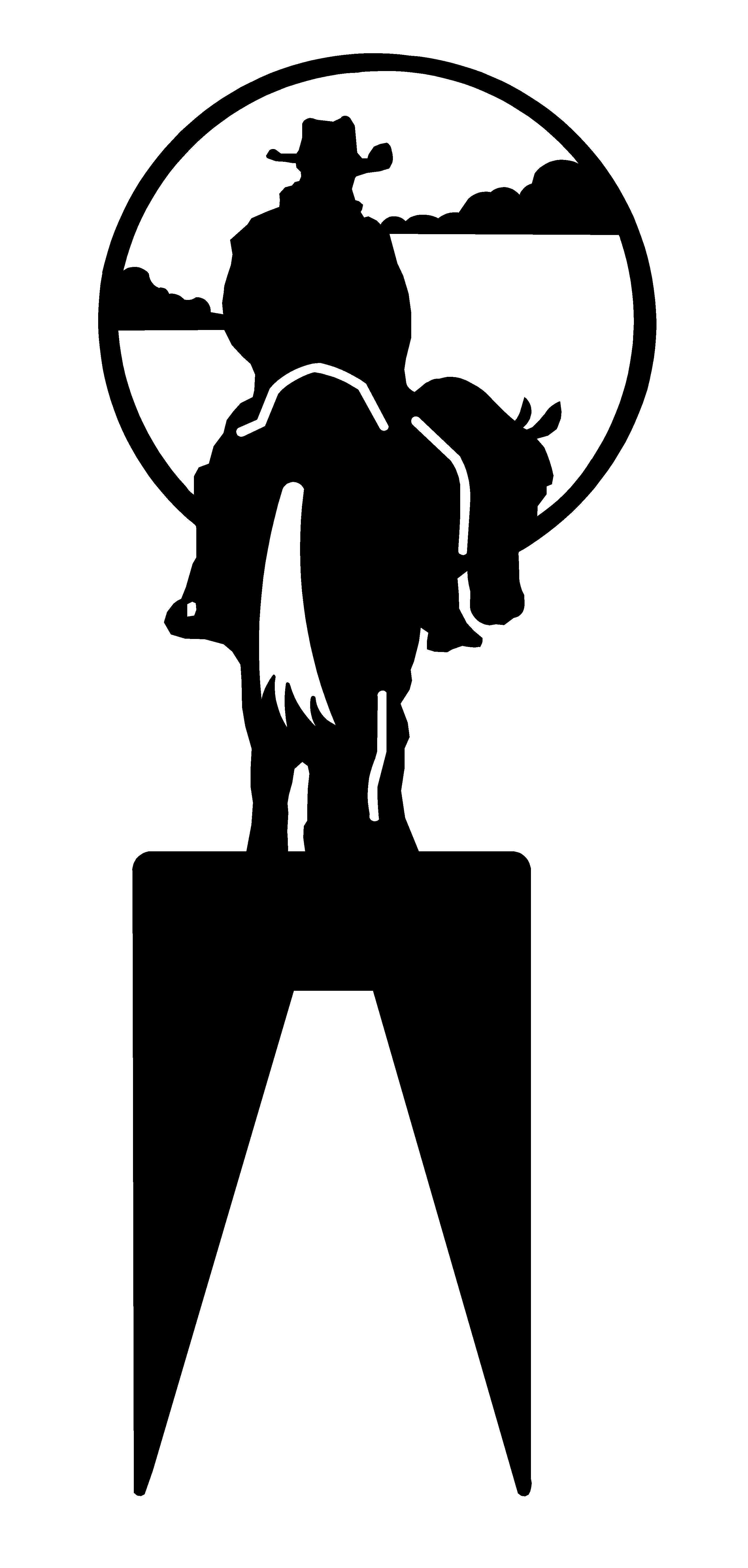 Cowboy’s sunset memorial stake G12