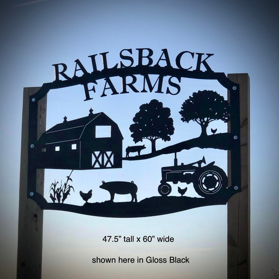 Custom Farm / Estate / Home signs