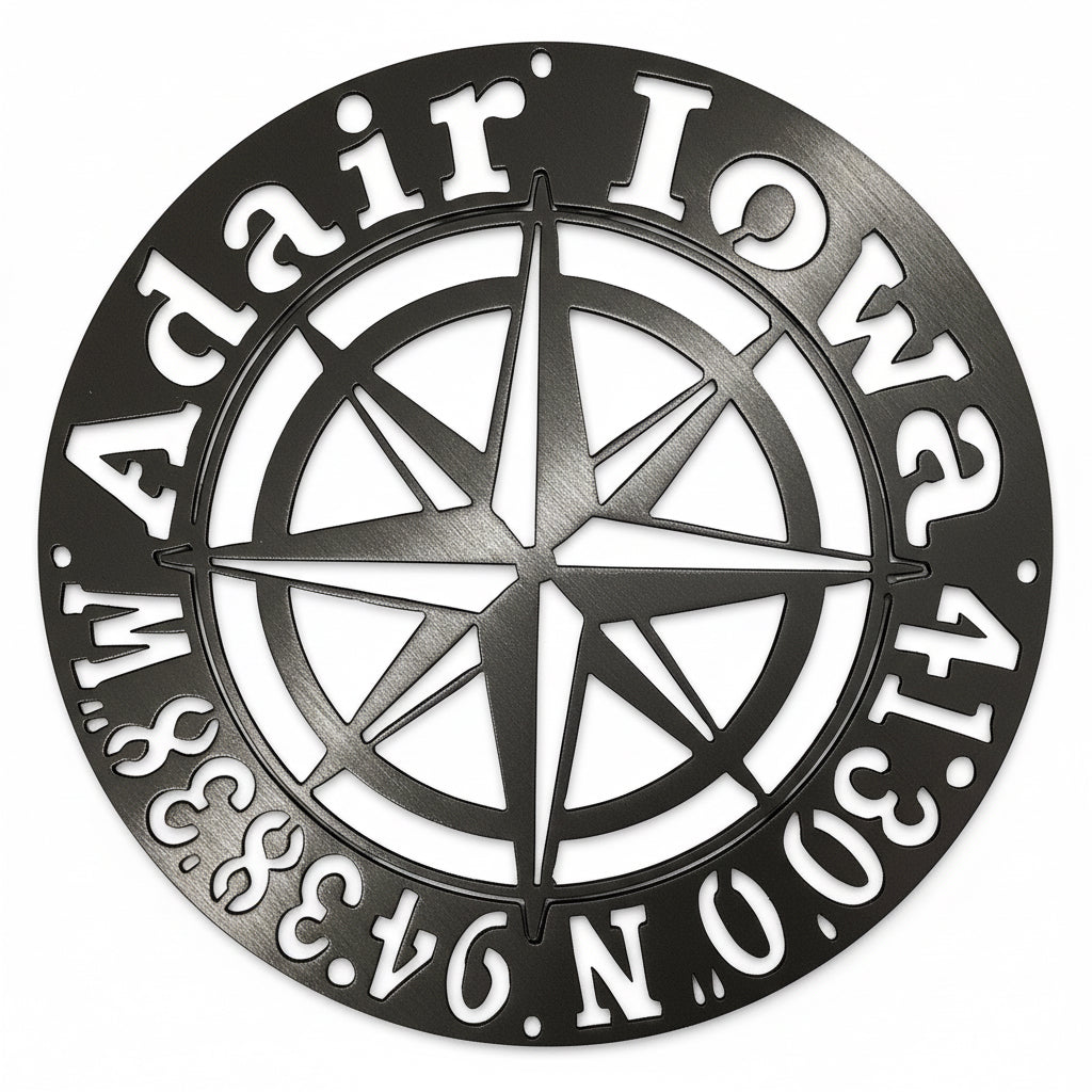 Coordinates plaque-K4