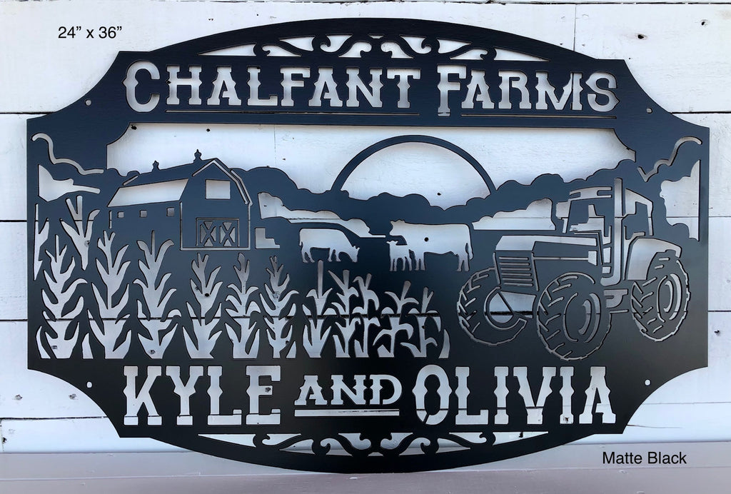 Custom Farm / Estate / Home signs