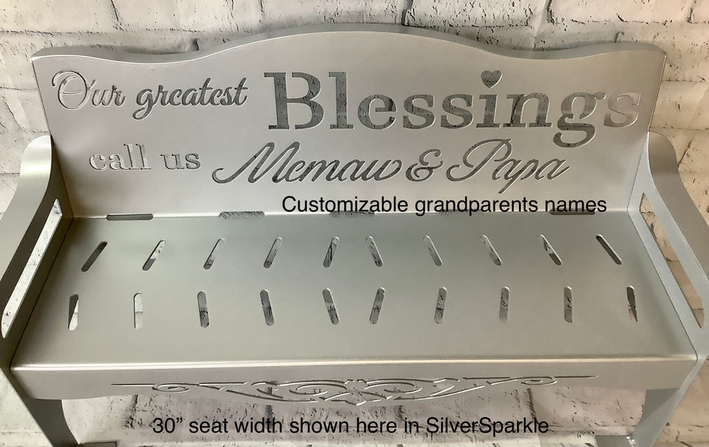 Toddler Bench Customizable