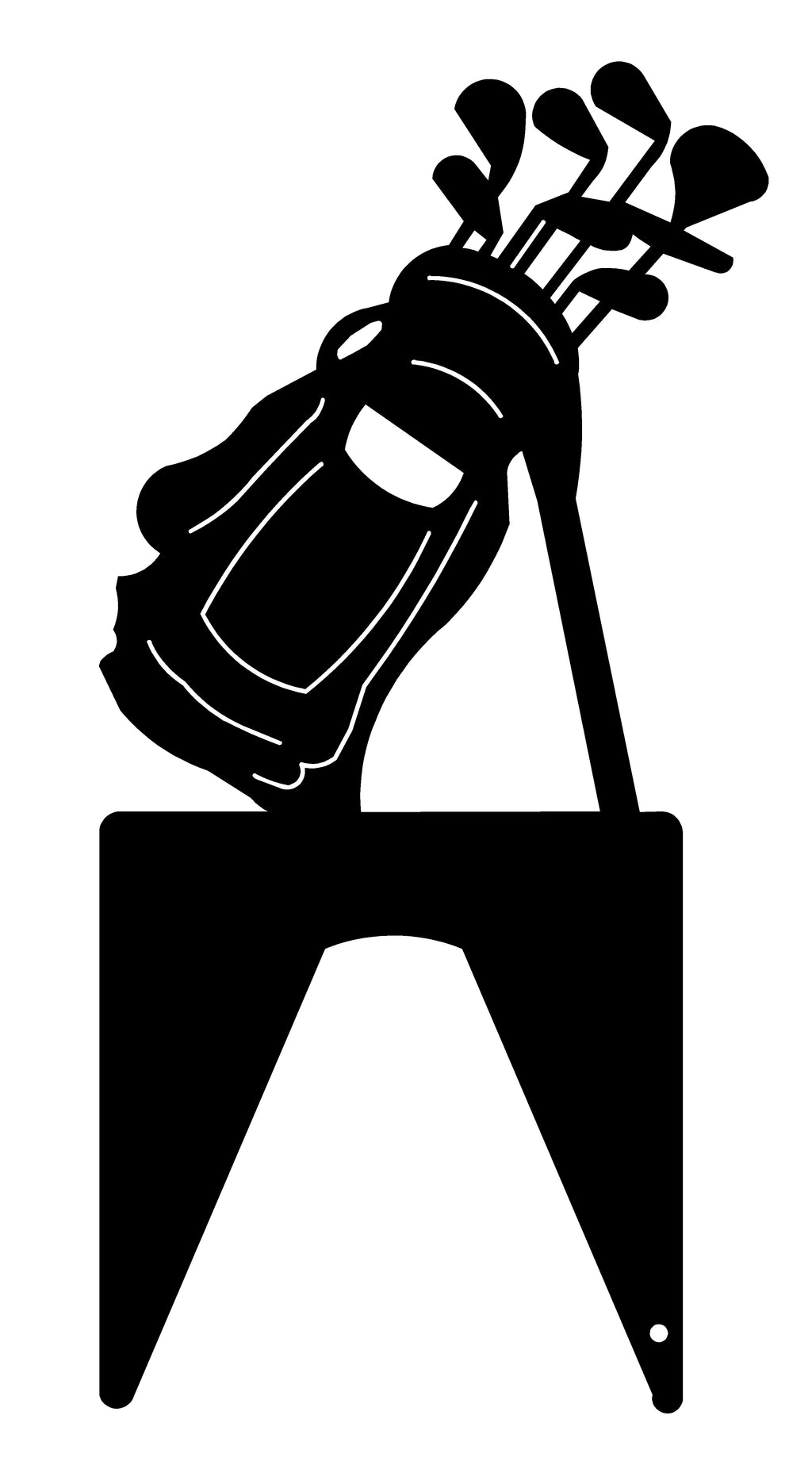 Golf Clubs in Heaven Memorial Stake