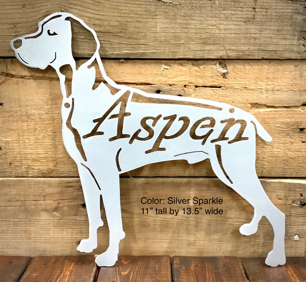 Dog plaques with custom name